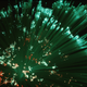 Lighted Bundle of Optical Fibers